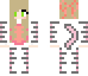 white and pink tiger with a hint of girl