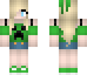 edited creeper girl