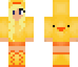 edited duck girl