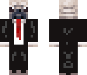 bulldog in a suit