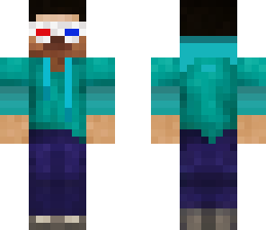 hd steve wif 3d glasses