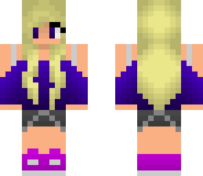 purple girl