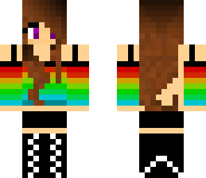 rainbow girl