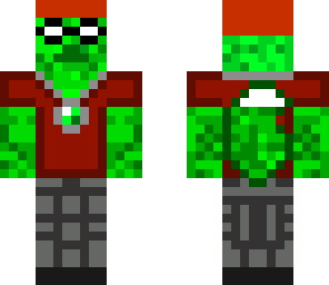 emerald furred wolfman