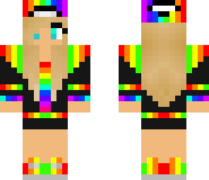 rainbow girl