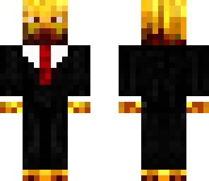 blaze in suit