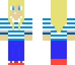 blond girl