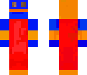 blue orange and red dj
