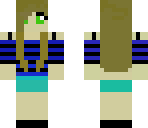 blue girl