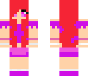 cute purple gamer