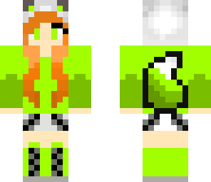 green wolf girl