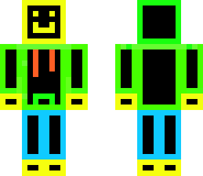 neon due guy man thing