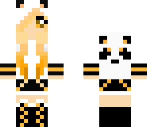 orange panda hoodie