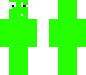 jelly green face