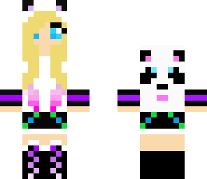cute panda girl