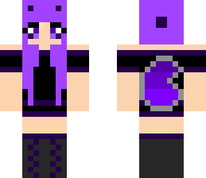 purple ender school girl fixed