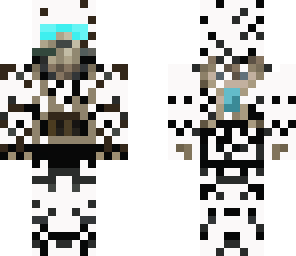snowy forest camouflage soldier