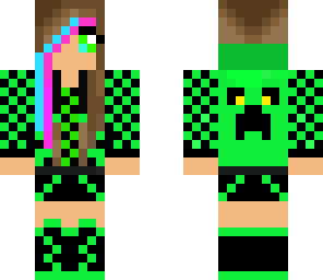 green creeper girl
