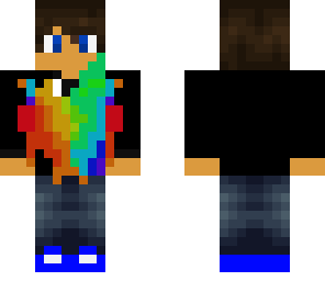 rainbow puke dude