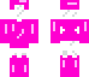 pink glass man