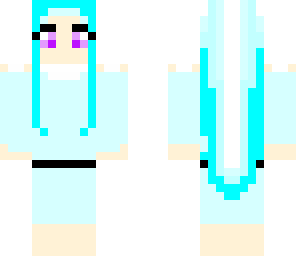 blue girl