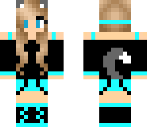 blue girl