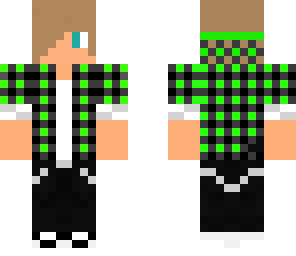 teen green and black