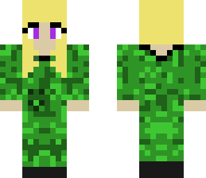 long hair girl soldier bob