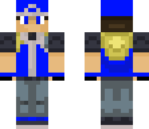 blue pokemon trainer 