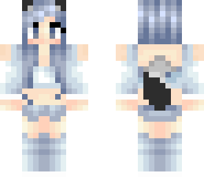 snowy fox girl
