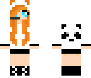 panda  girl