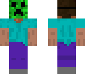 steve with creepermask