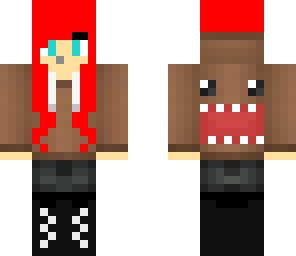 minecraftaggirl with red hair
