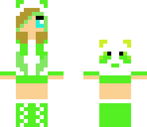 geeky greeny pandy girly