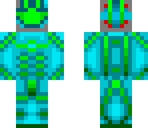 the blue robot
