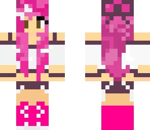 pink cute girl