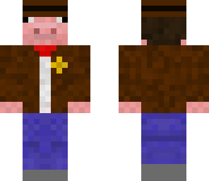 cowboy pig