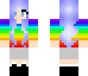 rainbow girl