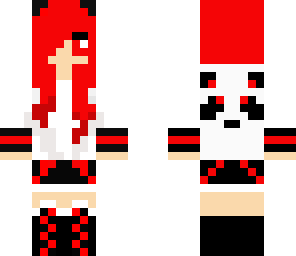 red panda girl