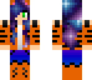 galaxy cat girl