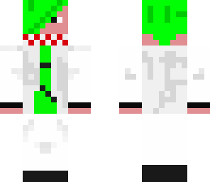 cool green hair guy