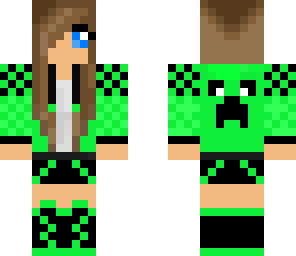 cute creeper gurl