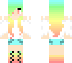 rainbow grils skin revisited