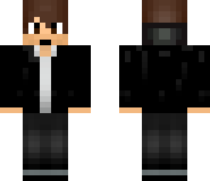 black shirt guy