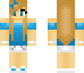 blue girl