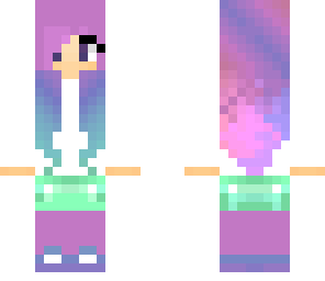 colorful girl