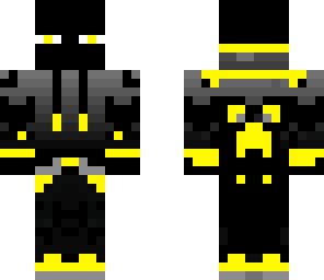 cool yellow enderman guy