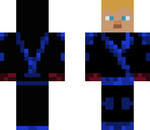 ninja guy with blonde hair