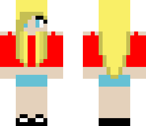 red tank top girl