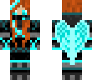 winged tech girl